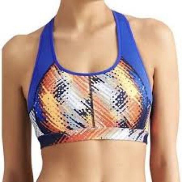 EUC Athleta Lava Push The Limits Sports Bra Size M - Picture 1 of 11